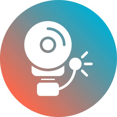 Radyo. Web simgesi basit tasarım