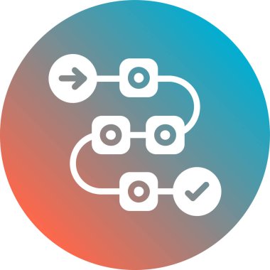 seo modern simgesinin vektör illüstrasyonu