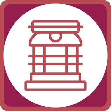 Modern b 'nin vektör illüstrasyonu eksik simgesi