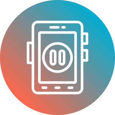 seo modern simgesinin vektör illüstrasyonu