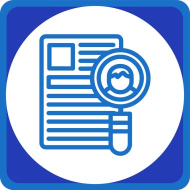 Kontrol listesi. Web simgesi basit illüstrasyon