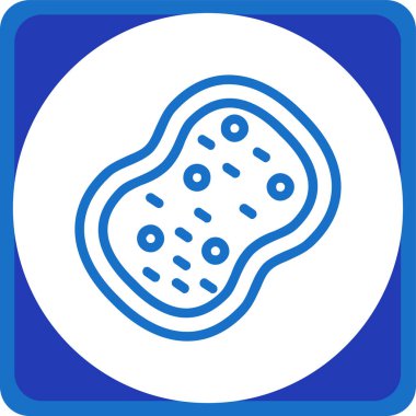 Gıda simgesinin vektör illüstrasyonu