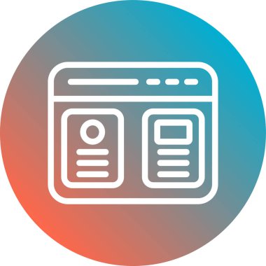 unique book vector line icon