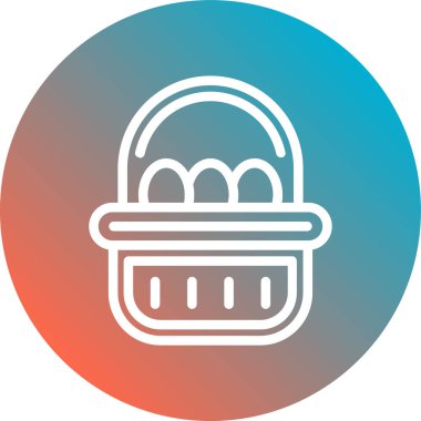 Gıda simgesinin vektör illüstrasyonu