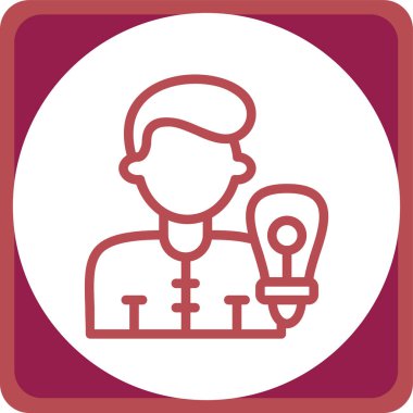 Mikrofonlu bir kadının vektör çizimi