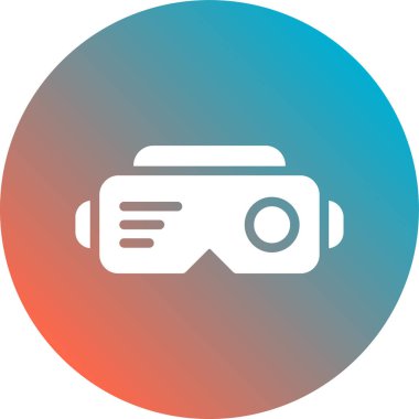 kamera simgesi vektör illüstrasyonu