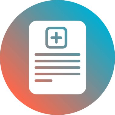 Tıbbi simgenin vektör illüstrasyonu