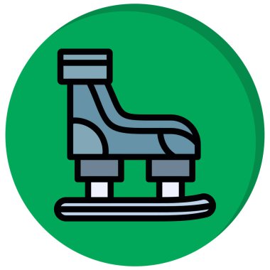 Kaykay tahtası ikonu. Snowboard snowboard sporu vektör simgesi rengi beyaza izole edildi