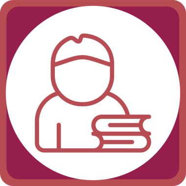 Dizüstü bilgisayarı olan bir adamın vektör çizimi