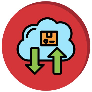 Bulut hesaplama. Web simgesi