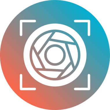 Modern bir simgenin vektör illüstrasyonu