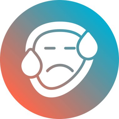 Bir insan simgesinin vektör illüstrasyonu