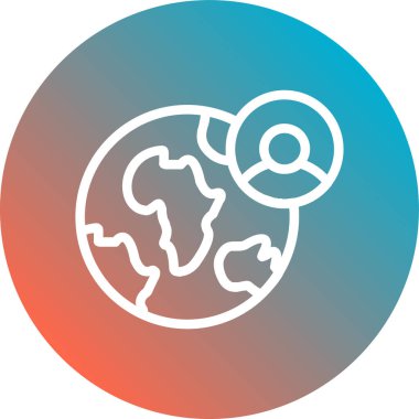 genel vektör çember deseni