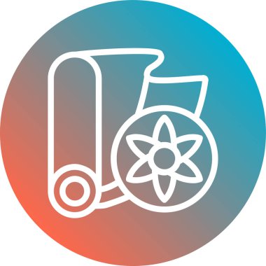 Modern eğitim ikonunun vektör illüstrasyonu