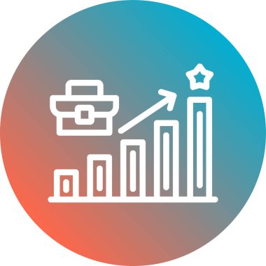 Bir grafiğin vektör simgesi