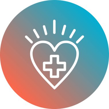 Tıbbi simgenin vektör illüstrasyonu