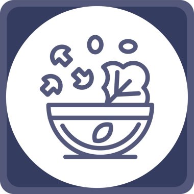 Kase. Web simgesi basit illüstrasyon