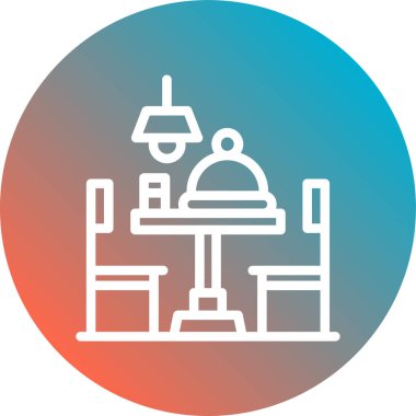 sandalye simgesi çizimi