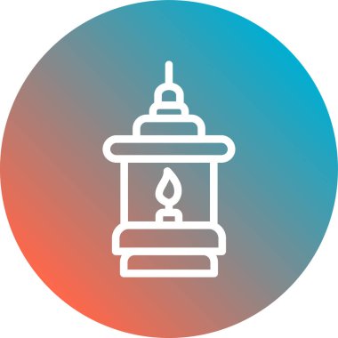 Eşsiz ateş vektörü simgesi