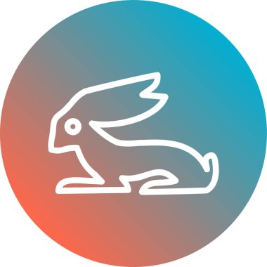 Şirin bir çizgi film karakterinin vektör çizimi