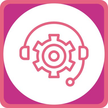 seo modern simgesinin vektör illüstrasyonu