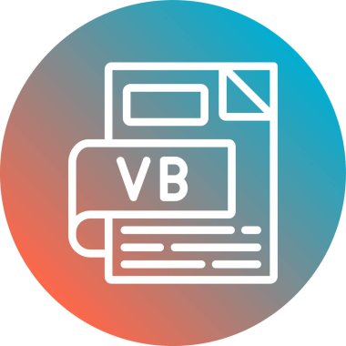 Modern b 'nin vektör illüstrasyonu eksik simgesi