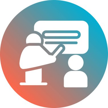 İş ve finans simgesinin vektör illüstrasyonu