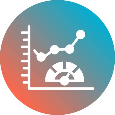 Modern finans simgesinin vektör illüstrasyonu
