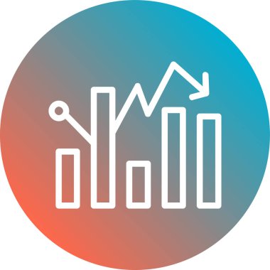 Bir bina simgesinin vektör illüstrasyonu