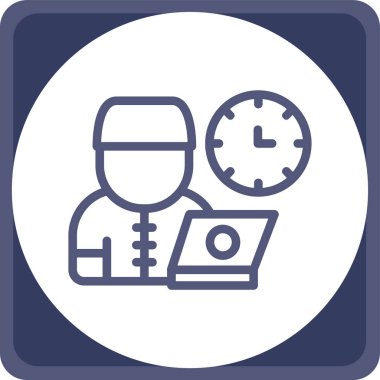 Web simgesi için vektör illüstrasyonu