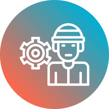 seo modern simgesinin vektör illüstrasyonu