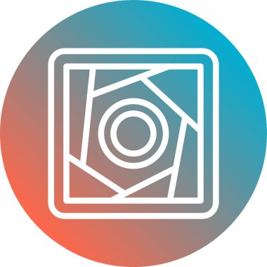 Modern simgenin vektör illüstrasyonu