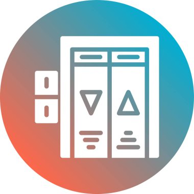 Vektör illüstrasyonu, simge ögesi arkaplanı