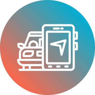 seo modern simgesinin vektör illüstrasyonu