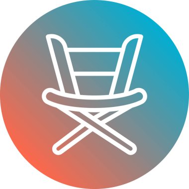 sandalye simgesi çizimi