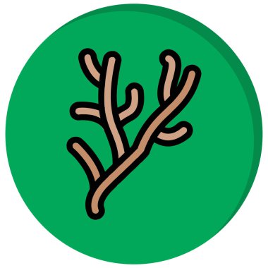 ağaç vektör dairesi tasarımı