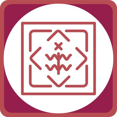 Bir haçın arka planının vektör çizimi