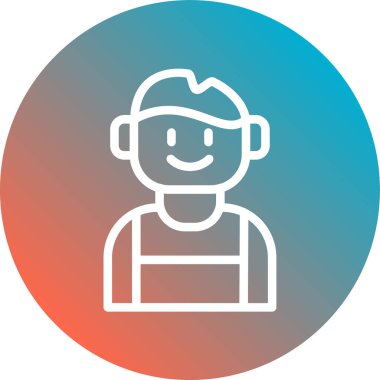 Avatar Adam. Web simgesi