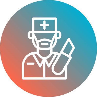 Doktor Simge vektör illüstrasyonu