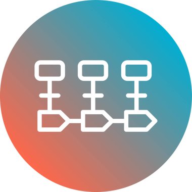 Vektör illüstrasyonu, seo modern simge