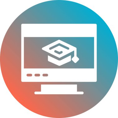 Bilgisayar Vektörü Şekil Simgesi Tasarımı