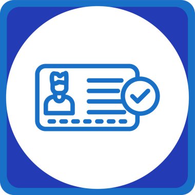 Belge simgesinin vektör illüstrasyonu