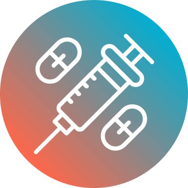 Şırınga Satırı Gradyan Arkaplanı