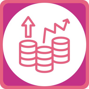 seo modern simgesinin vektör illüstrasyonu