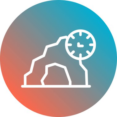 Bir simgenin vektör illüstrasyonu