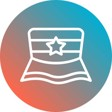 Vektör illüstrasyonu, simge ögesi biçimi