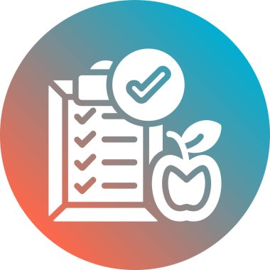 kontrol listesi web vektör simgesi