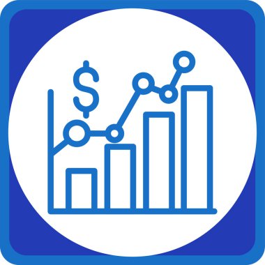 İş büyüme tablosu. vektör illüstrasyonu