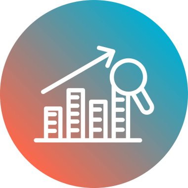 seo modern simgesinin vektör illüstrasyonu