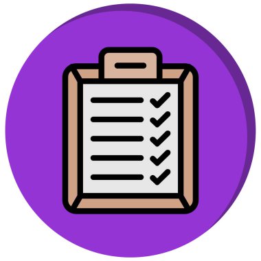 Pano simgesi, vektör illüstrasyonu